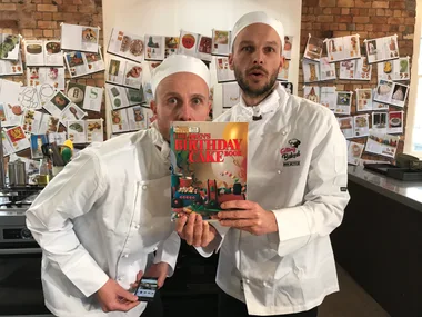 Jono and Ben’s hilarious attempt to bake 108 cakes