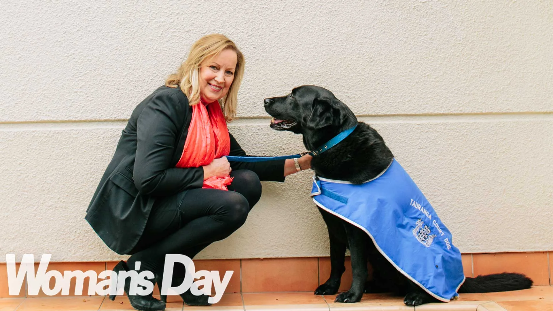 How Louie the labrador is comforting trauma victims