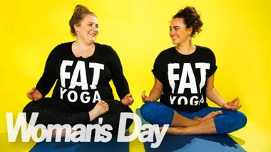 Two Kiwi women on a mission to promote kindness through Fat Yoga