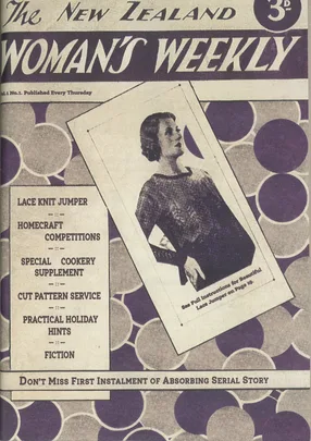 *New Zealand Woman's Weekly*'s first ever issue, December 8, 1932