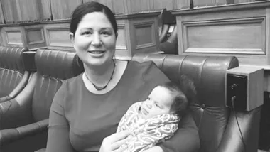 Willow-Jean Prime says she’s always breastfed her babies at work