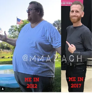 Dad turns his life around and loses 158kg for his son