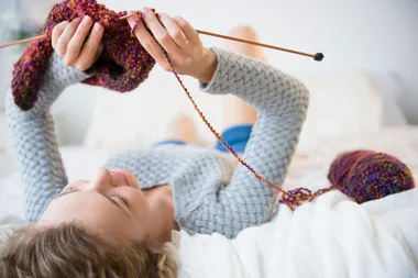 I knitted my way out of depression