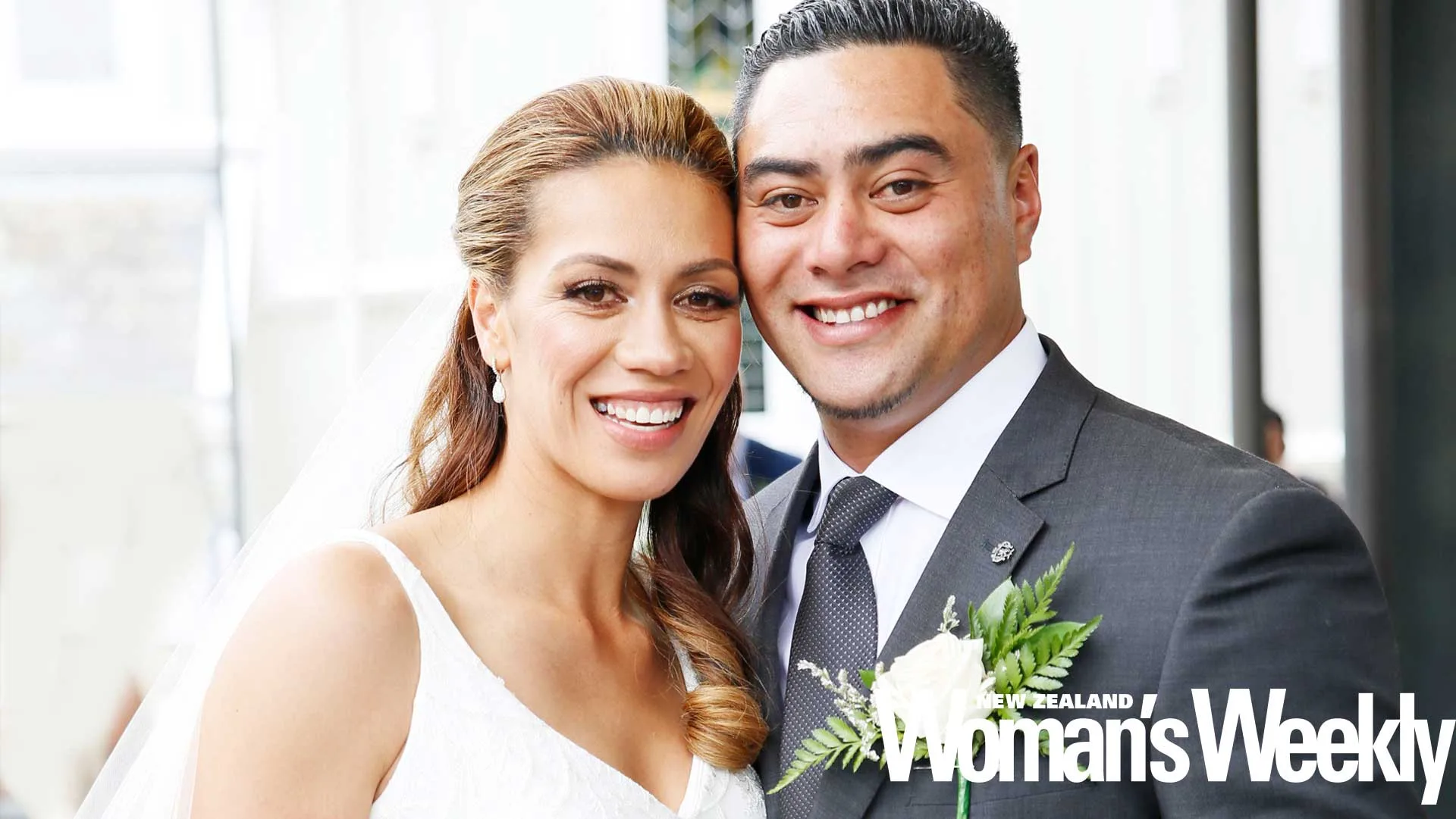 Silver Fern Grace Rasmussen’s fairytale wedding