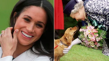 When Meghan Markle met The Queen’s corgis