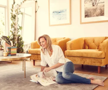 The Block co-host Shelley Ferguson shows us around her home