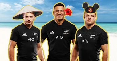 All Blacks and their loves on holiday