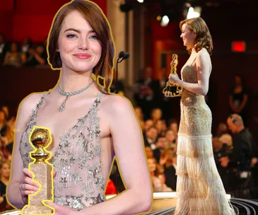 Golden Globe and Oscar winner Emma Stone