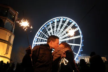 Six ways to get a kiss on New Year’s Eve