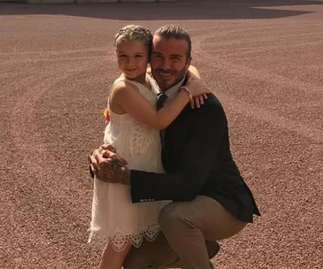 David Beckham sparks safety concerns for daughter Harper