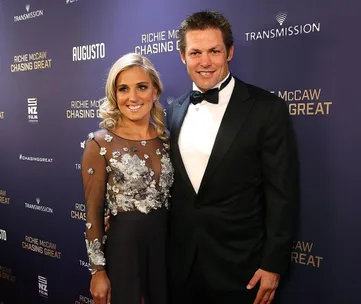 Gemma and Richie McCaw celebrate one year wedding anniversary