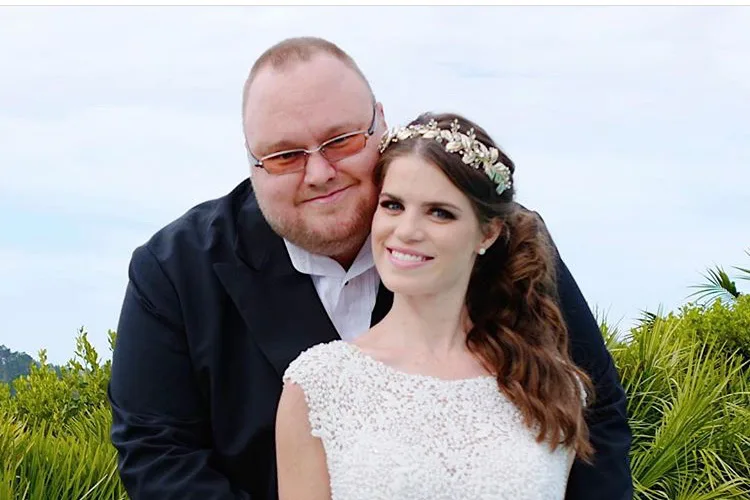Kim Dotcom marries Elizabeth Donnelly