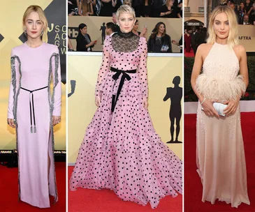 Every single dazzling dress from the 2018 SAG Awards red carpet