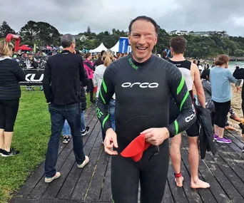 He lost an eye to cancer, but it hasn’t stopped Iain Craig one bit