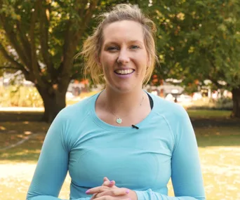 Join ex Bachelor contestant Kate Cameron on her health and wellness journey