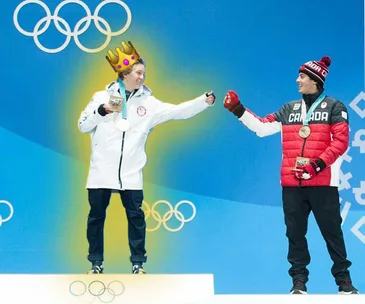 Teen stays up watching Netflix, oversleeps, wins Olympic gold anyway