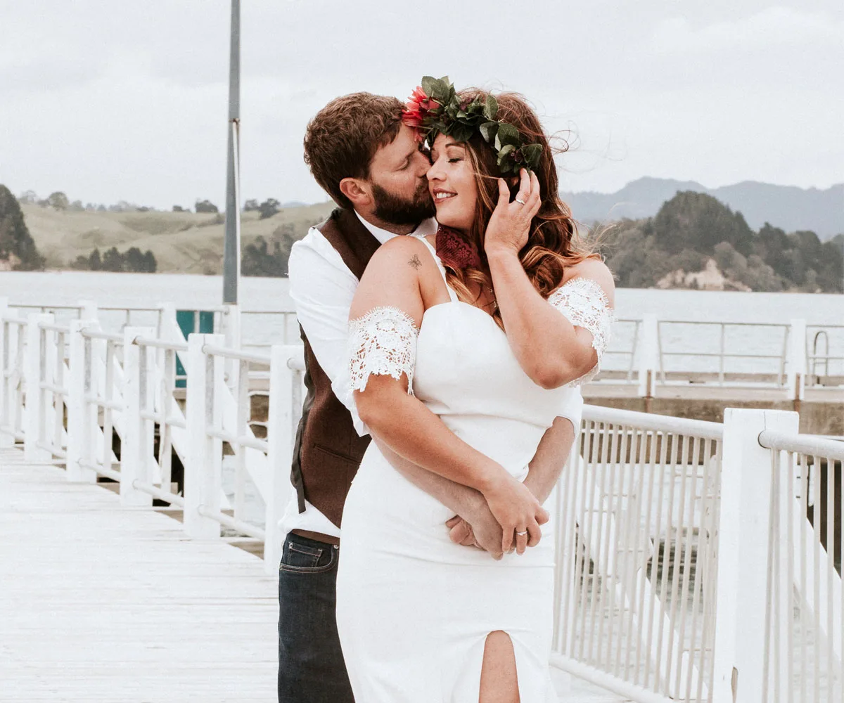 Wedding of the week: Rimu and Melissa Anderson