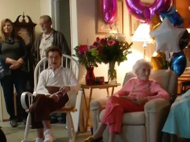 The secret to a long, happy life is beer and chips according to 100-year-old best friends