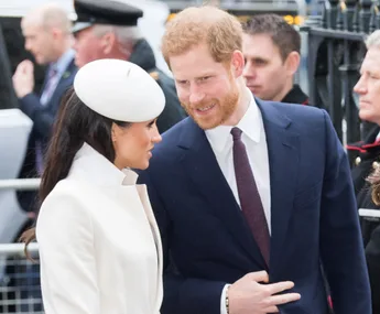 The cheeky exchange between Harry and Meghan we weren’t supposed to see