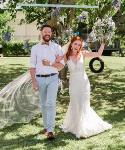 Dancing with the Stars dancer Matt Tatton Brown marries his best friend in fairytale wedding