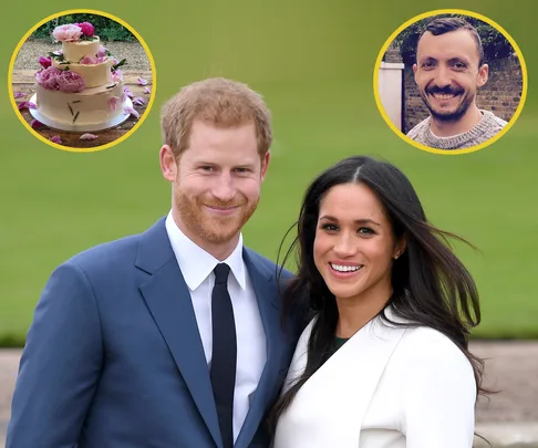 Prince Harry Meghan Markle Wedding Cake Violet Bakery
