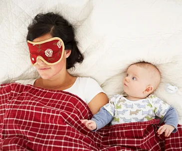 Mum’s overnight time lapse video highlights why parents get SO tired