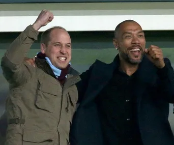 Prince William enjoys night out before the arrival of baby number three