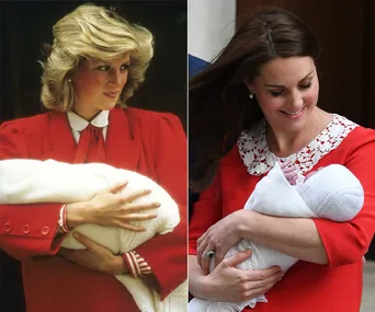 Duchess Catherine’s touching tribute to Diana as she introduces new baby to the world