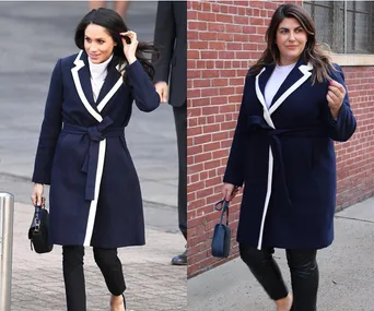 The body positive blogger who is recreating Meghan Markle’s outfits – and rocking them