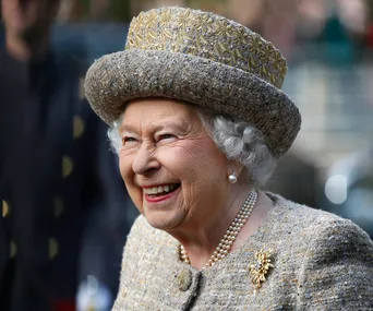 The Queen meets Prince Louis for the first time – and she arrives in style by helicopter
