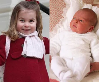 Princess Charlotte and Prince Louis star in stunning new royal portraits