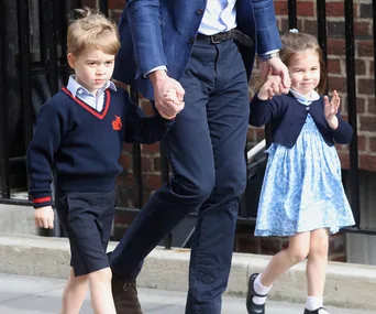 Princess Charlotte and Prince George