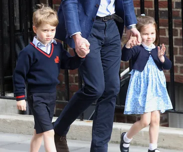 Princess Charlotte and Prince George