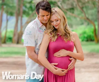 Siobhan Marshall and Millen Baird share their baby joy