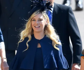 Prince Harry’s ex-girlfriends Chelsy Davy and Cressida Bonas attend royal wedding