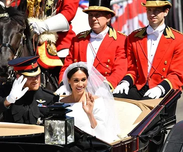 Prince Harry and Meghan Markle’s royal wedding carriage… Your chariot awaits!