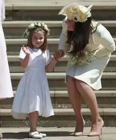 Prince George and Princess Charlotte steal the show at the Royal Wedding