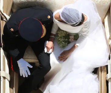 The royal wedding photo that stole the show and the intriguing story behind who took it and how