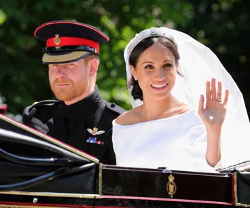 Meghan Markle’s ‘something blue’ was a hand-me-down from Diana and Kate