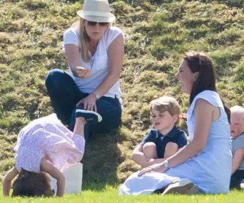 Princess Charlotte does a headstand – just when we thought she couldn’t get any cuter