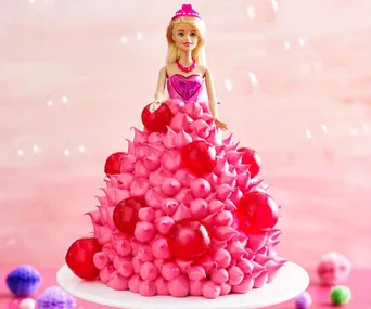 How to make The Australian Women’s Weekly Barbie bubble cake