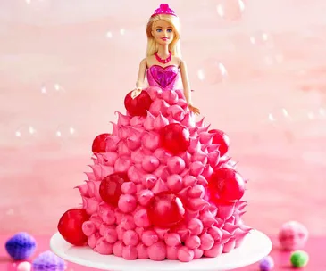 How to make The Australian Women’s Weekly Barbie bubble cake