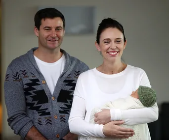 Jacinda Ardern and Clarke Gayford introduce their beautiful baby girl to ‘the village’ – and we have a name!