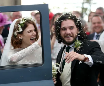Kit Harrington Rose Leslie Wedding