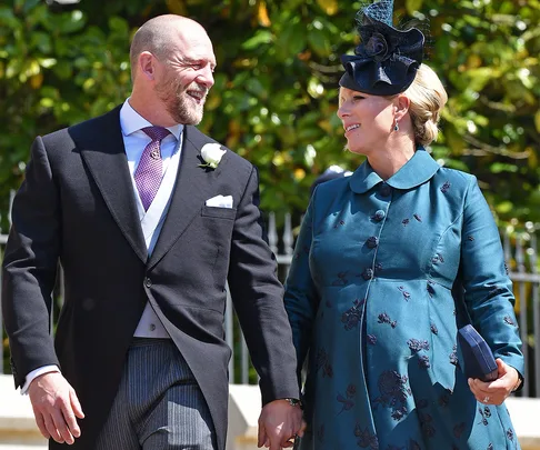 Mike and Zara Tindall
