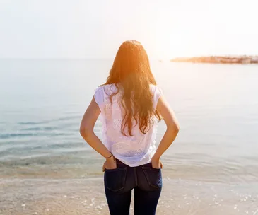 After 11 failed rounds of IVF I needed a very big new focus – so I swam the English channel