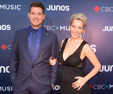 Michael Buble and wife Luisana Lopilato welcome baby no. 3