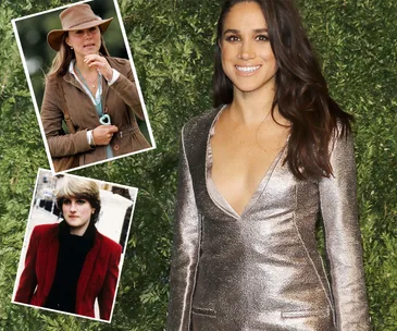 A look back at Meghan Markle, Kate Middleton and Diana Spencer before they became royalty