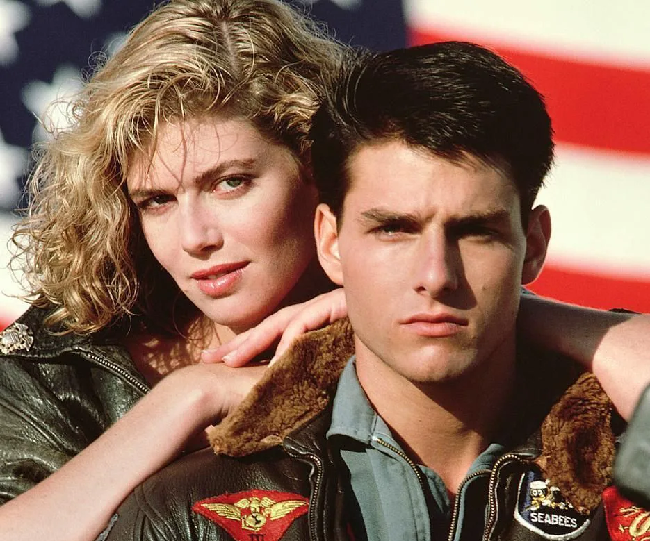 Tom Cruise Maverick Top Gun Kelly McGillis