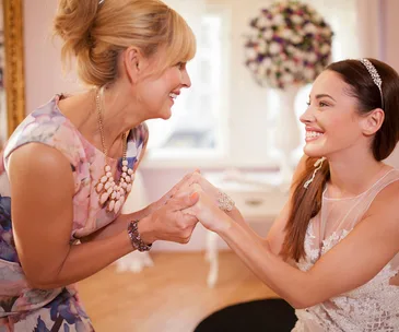 The creepy thing a bride caught her mother-in-law doing with her wedding dress